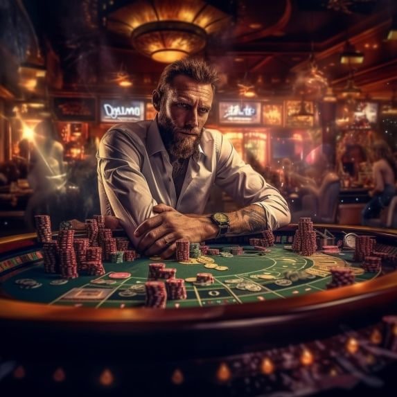 Meja Teen Patti dengan dealer profesional dan kartu tiga tertutup di indobola77